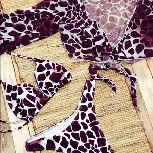 “Safari Queen” 3 pc bikini.     **SPRING SALE**